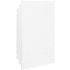 American Pride 16" x 22" Single Door Medicine Cabinet White