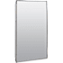 American Pride Vista 16" x 26" Single Door Medicine Cabinet with Stainless Steel Framed Mirror White