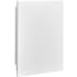 American Pride Hide-Away 16" x 22" Single Door Medicine Cabinet with Glass Shelves White