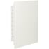 American Pride Hide-Away 16" x 22" Single Door Medicine Cabinet with Interior Mirror White