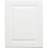 American Pride Raised Panel 16" x 20" Single Door Medicine Cabinet with White Raised Panel Door and Interior Mirror White