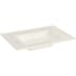American Standard Town Square S 31" Rectangular Vitreous China Deck Mounted Bathroom Sink with Overflow and Single Faucet Hole Linen