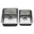 American Standard American Standard 31" Double Basin Stainless Steel Kitchen Sink for Undermount Installations - Drains Included Stainless Steel