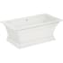 American Standard Town Square S 68" Free Standing Acrylic Freestanding Tub with Center Drain White