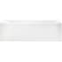 American Standard Studio 60" L x 32" W Three Wall Alcove Acrylic Soaking Tub with Right Drain and Overflow Arctic