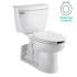 American Standard Yorkville 1.1 GPF Two-Piece Elongated Toilet with Seat White