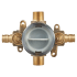 American Standard Flash Shower Rough-In Valve Body with 1/2" PEX Connection with Screwdriver Stops - For Cold Expansion Systems N/A