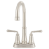 American Standard Delancey Double Handle Centerset Kitchen Bar Faucet Polished Nickel