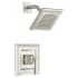 American Standard Town Square S Shower Only Trim Package with 2.5 GPM Single Function Shower Head Brushed Nickel