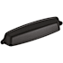 Amerock Stature 5-1/16 Inch Center to Center Cup Cabinet Pull - Pack of 10 Matte Black