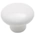 Amerock Everyday Heritage 1-1/4 Inch Mushroom Cabinet Knob White