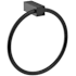 Amerock Monument 6-1/2" Wall Mounted Towel Ring Matte Black