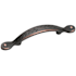 Amerock Nature's Splendor 3 Inch Center to Center Handle Cabinet Pull - Package of 10 Oil Rubbed Bronze