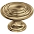 Amerock Inspirations 1-3/4 Inch Mushroom Cabinet Knob Champagne Bronze