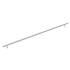 Amerock Bar Pulls Carbon Steel 25-3/16 Inch Center to Center Bar Cabinet Pull Sterling Nickel