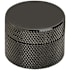 Amerock Transcendent 1-1/4 Inch Cylindrical Cabinet Knob Matte Black