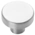 Amerock Essential'Z Stainless Steel 1-1/4 Inch Mushroom Cabinet Knob Stainless Steel