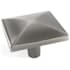 Amerock Extensity 1-1/2 Inch Square Cabinet Knob Antique Silver