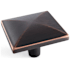 Amerock Extensity 1-1/2 Inch Square Cabinet Knob Oil-Rubbed Bronze