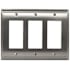 Amerock Candler Triple Rocker Switch Plate Satin Nickel