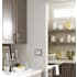 Amerock-BP36525-Satin Nickel on White Wall