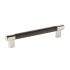 Polished Nickel / Black Bronze
