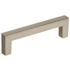 Amerock Monument 3-3/4 Inch Center to Center Handle Cabinet Pull Satin Nickel