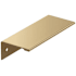 Amerock Edge Pull 3-3/4 Inch Long Finger Cabinet Pull Champagne Bronze