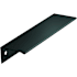 Amerock Edge Pull 5-13/16 Inch Long Finger Cabinet Pull Matte Black