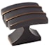 Amerock Davenport 1-1/2 Inch Rectangular Cabinet Knob Oil Rubbed Bronze