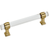 Amerock Glacio 5-1/16 Inch Center to Center Bar Cabinet Pull Champagne Bronze