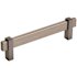 Amerock Mulino 5-1/16 Inch Center to Center Bar Cabinet Pull Black Brushed Nickel / Black Nickel