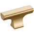 Amerock Status 2 Inch Bar Cabinet Knob Champagne Bronze