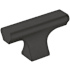 Amerock Status 2 Inch Bar Cabinet Knob Matte Black