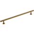Amerock Radius 10-1/16 Inch Center to Center Bar Cabinet Pull Champagne Bronze