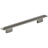 Amerock Hearst 6-5/16 Inch Center to Center Bar Cabinet Pull Black Brushed Nickel