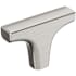 Amerock Merced 7/16 Inch Bar Cabinet Knob Satin Nickel