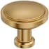 Amerock Faircrest 1-1/4 Inch Smooth Round Cabinet Knob Champagne Bronze