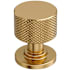Amerock Balata 1 Inch Knurled Mushroom Cabinet Knob Champagne Bronze