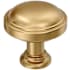 Amerock Enlivity 1-1/4 Inch Mushroom Cabinet Knob Champagne Bronze