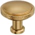 Amerock Faraday 1-1/4 Inch Knurled Mushroom Cabinet Knob Champagne Bronze