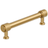Amerock Faraday 5-1/16 Inch Center to Center Knurled Bar Cabinet Pull Champagne Bronze