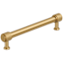 Amerock Faraday 6-5/16 Inch Center to Center Knurled Bar Cabinet Pull Champagne Bronze