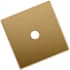 Amerock Ladera 1-3/16" Backplate for Cabinet Knobs Champagne Bronze