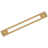 Amerock Medora 10-3/16" Backplate for 8-13/16" Center to Center Cabinet Pulls Champagne Bronze