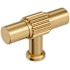 Amerock Farewind 5/8 Inch Fluted Bar Cabinet Knob Champagne Bronze