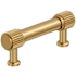 Amerock Farewind 3 Inch Center to Center Fluted Bar Cabinet Pull Champagne Bronze