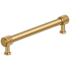 Amerock Farewind 6-5/16 Inch Center to Center Fluted Bar Cabinet Pull Champagne Bronze