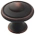 Amerock Everyday Heritage 1-3/16 Inch Mushroom Cabinet Knob Oil Rubbed Bronze