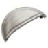 Amerock Cup Pulls 3 Inch Center to Center Countersunk Cup Cabinet Pull - Package of 10 Antique Silver